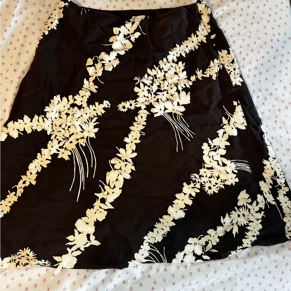 Ann Taylor midi floral skirt